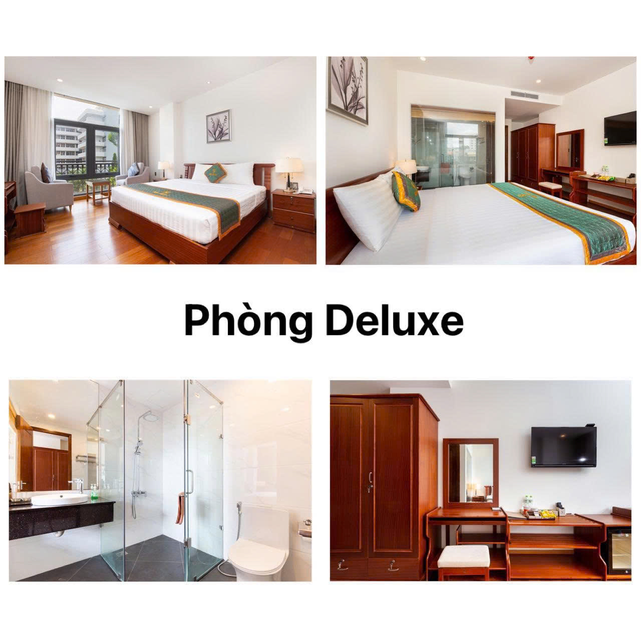 Phòng Deluxe Silk Hotel Hồng Hà