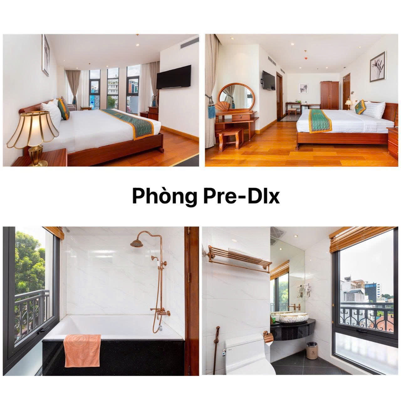 Phòng Pre-Deluxe Silk Hotel Hồng Hà